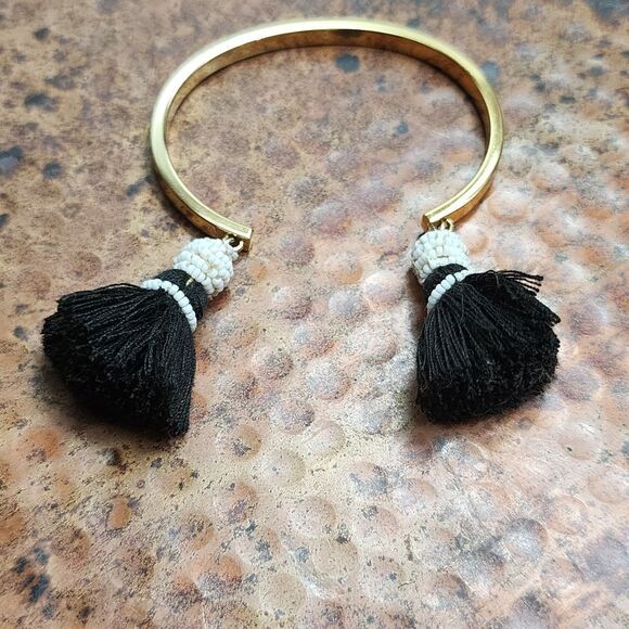 J. Crew Open Tassel Bracelet - Picture 7 of 9